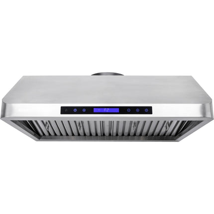 Commercial Extraction Canopy With Filter, Range Hood, Fan, Lights &Amp; Speed Control 900mm |  Ap238 Ps1536