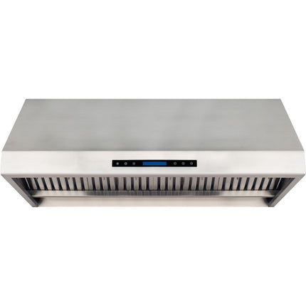 Commercial Extraction Canopy With Filter, Range Hood, Fan, Lights &Amp; Speed Control 900mm |  Ap238 Ps8336