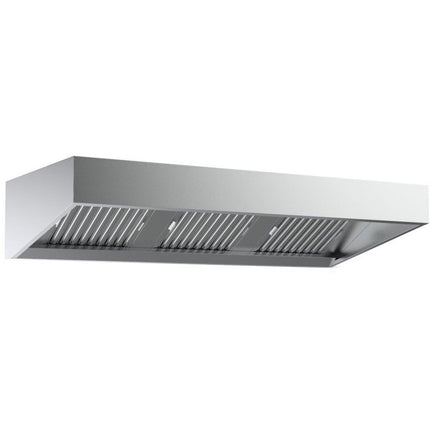 Commercial Extraction Canopy With Filter, Range Hood, Fan, Lights &Amp; 4 Speeds 1200mm |  Ap238 Ps8748