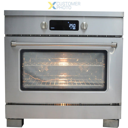 Professional Induction Range With 5 Zone And Multifunction Convection Oven |  Altay900