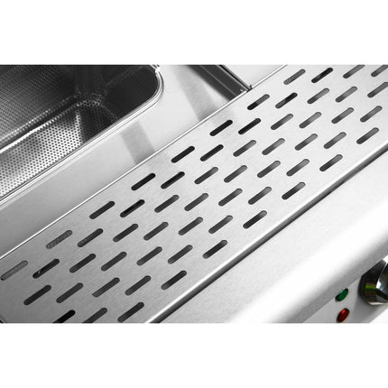 Professional Pasta Cooker 40 Litres Electric 18k W Floor Standing With Cabinet Base 900mm Depth |  Hen915 A