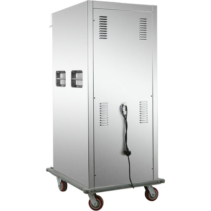Professional Mobile Food Warming Cabinet With 11 X Gn2/1 Capacity 2.2k W |  Hw1121