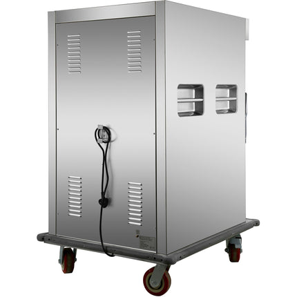 Professional Mobile Food Warming Cabinet with 10 x GN 1/1capacity 2kW |  Hw115 F