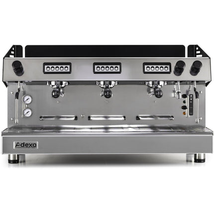 Professional Espresso Coffee Machine Automatic Tall Cups 3 Groups 17 Litres |  Mia7