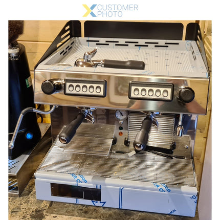 Commercial Espresso Coffee Machine Automatic Tall Cups 2 Groups Compact 6 Litres |  Mia3