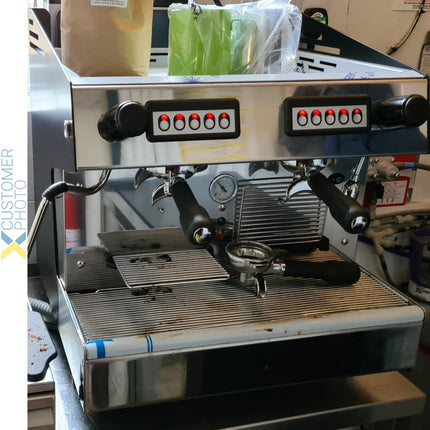 Commercial Espresso Coffee Machine Automatic Tall Cups 2 Groups Compact 6 Litres |  Mia3