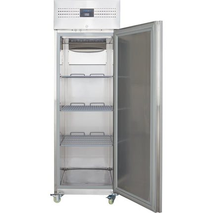 Commercial Upright Freezer 600 L Single Door Stainless Steel Cabinet 655x855x2090mm | Nord26