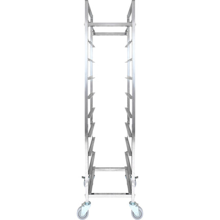10 Tier Rack/Tray/Pan Trolley For Width 310 350mm Covered Sides Stainless Steel |  Pt10 P