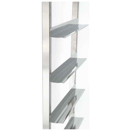 Commercial Dishwasher Basket Trolley Stainless Steel 2x9 Levels 1185x533x1700mm |  Rt5509 D