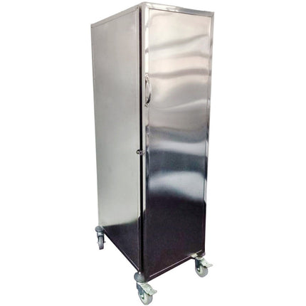 Professional Front And Rear Door Mobile Bakery Trolley With Cabinet 15 Tier Stainless Steel |  Rtc201