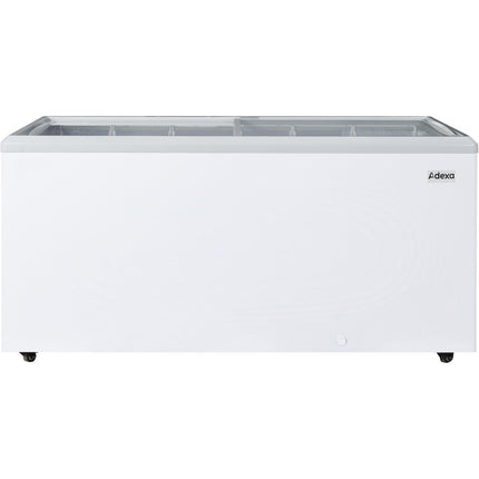Commercial Display Chest Freezer Sliding Glass Lid 541 Litres 1805x675x830mm | Sd651