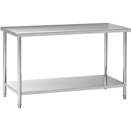 Professional Work Table Stainless Steel Undershelf 1800x700x900mm | W218 E70180