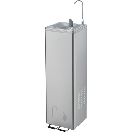 Commercial Stainless Steel Drinking Water Fountain With Foot Pedal Control, Drinking Tap &Amp; Bottle Tap |  Yl600 C2 P