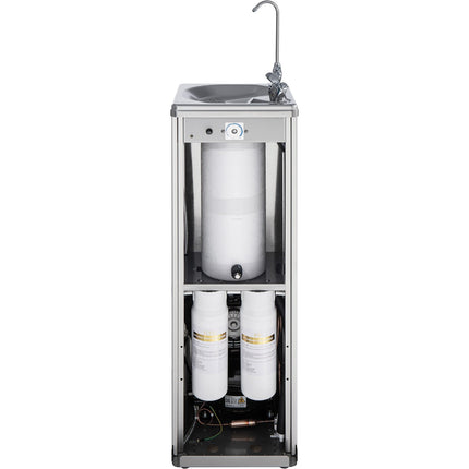 Commercial Stainless Steel Drinking Water Fountain With Drinking Tap And Bottle Tap |  Yl600 C
