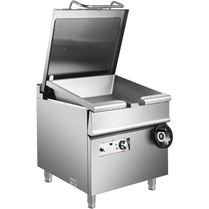 Professional Electric Tilting Bratt Pan 80 Litres 12k W 900mm Depth |  Zhts80