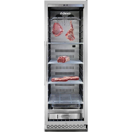 Professional Dry Aging Fridge Meat Maturation Cabinet 425 L Stainless Steel 598x680x1818mm |  Zsa450 N