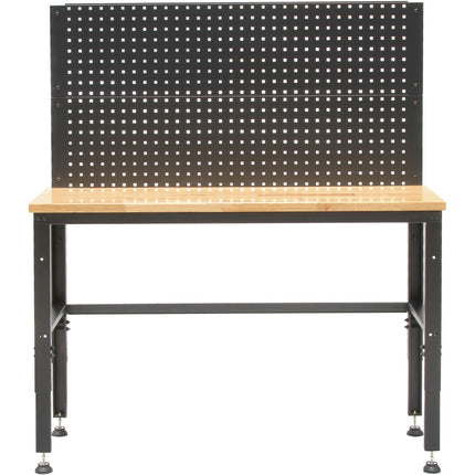 Professional Steel Workbench With Pegboard 1340x463x1570mm |  20 Wb5234 Pb