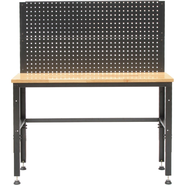 Professional Steel Workbench With Pegboard 1340x463x1570mm |  20 Wb5234 Pb
