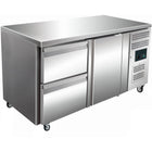 Commercial Refrigerated Counter 1 Door 2 Drawers Depth 700mm |  2 Drg21 V