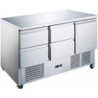 Commercial Refrigerated Counter 4 Drawers 1 Door |  4 Ds33