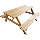 Beer Garden Table 160x160x75cm Firwood |  572006. Minimum Pack of 2 order required