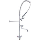 Standard Pre Rinser With Compression Cartridge And Rotary Handle &Amp; 12&Quot; Swing Nozzle Chrome Plated Brass | 6902 A12