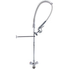 Standard Pre Rinser With Compression Cartridge And Rotary Handle Chrome Plated Brass | 6902 A