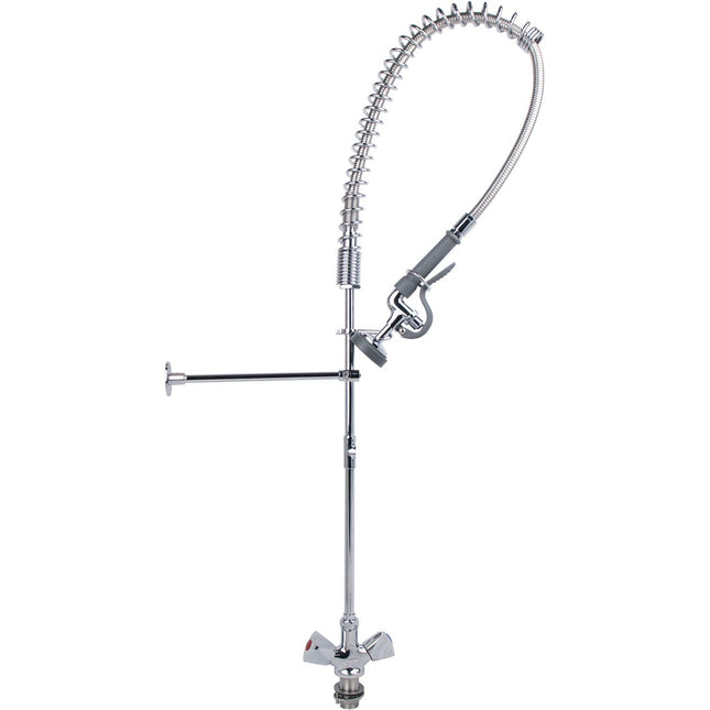 Standard Pre Rinser With Compression Cartridge And Rotary Handle Chrome Plated Brass | 6902 A