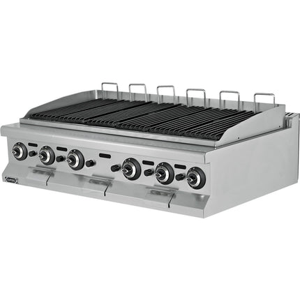 Gas Lavarock Chargrill With Steam Function 21k W |  6 Lg030 S