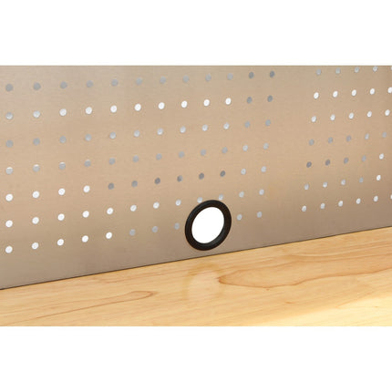 Heavy Duty Steel Rolling Tool Chest With Wooden Worktop 15 Drawers 3 Overhead Cabinets 1978x510x1828mm Stainless Steel | 722038 Apsilver