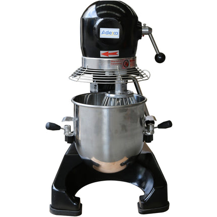 Professional Planetary Mixer 10 Litres 2 Speeds Black |  Adm10 Black