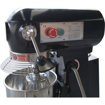 Professional Planetary Mixer 10 Litres 2 Speeds Black |  Adm10 Black