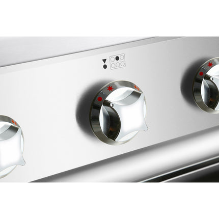 Professional Gas Range 6 Burners 36k W Electric Oven 5.8k W 900mm Depth |  Adx996 Za