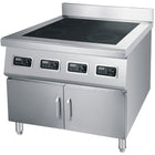 Professional Free Standing Induction Hob With Cabinet 4x5k W |  Amtcd4061