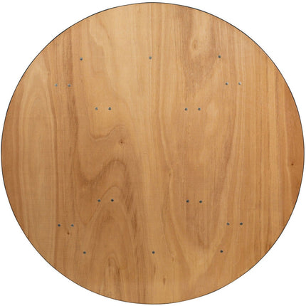 Round Folding Banquet Catering Table 6ft Plywood 1830x760 |  Ax214