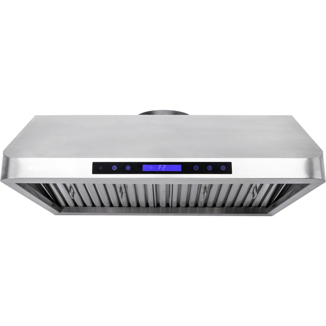 Commercial Extraction Canopy With Filter, Range Hood, Fan, Lights &Amp; Speed Control 900mm |  Ap238 Ps1536