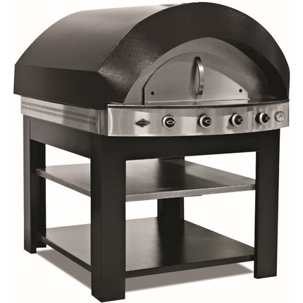Gas Pizza And Pita Oven 750x600 With Stand |  Asplfd3 Plsd3 S