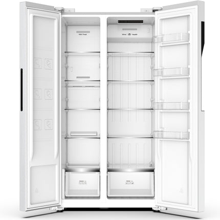 Commercial Double Fridge &Amp; Freezer Combination Upright Cabinet 410 Litres Stainless Steel |  Ax438 Sbs