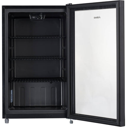 108lt Beer Bottle Cooler Glass Door Black |  Ax108 Bvc