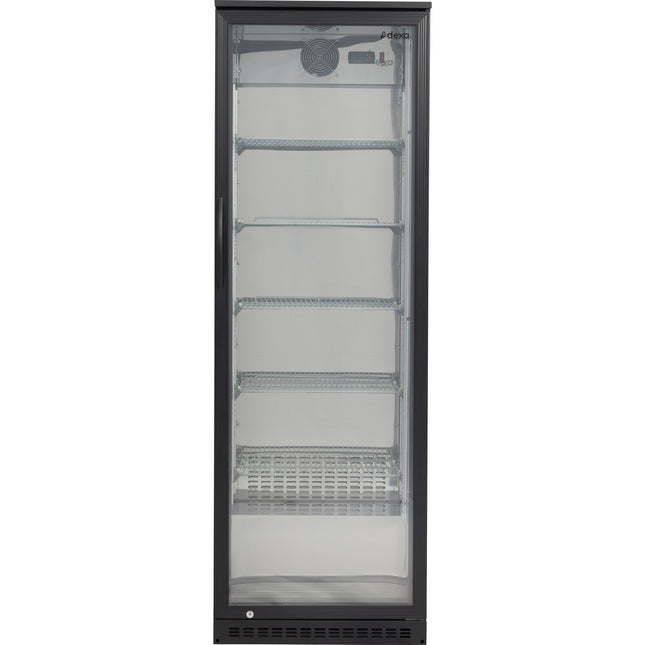 Back Bar Cooler 1 Hinged Door 300 Litres Black |  Bc300 G