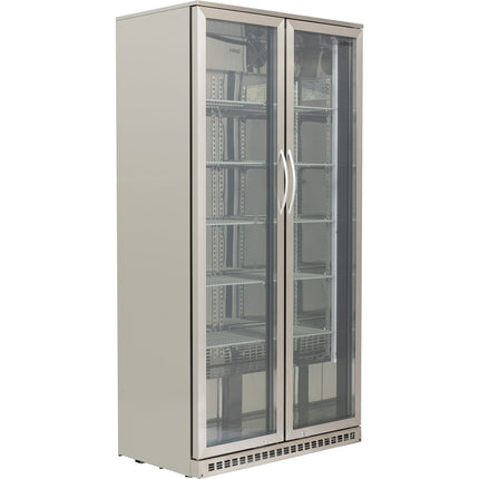 Back Bar Cooler Double Hinged Door 500 Litres Stainless Steel |  Bcss500 G