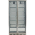 Back Bar Cooler Double Hinged Door 500 Litres Stainless Steel |  Bcss500 G