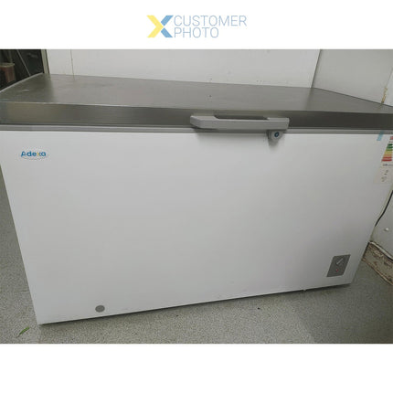 Commercial Chest Freezer 397 Litres Solid Stainless Steel Lid |  Bd400 Ss