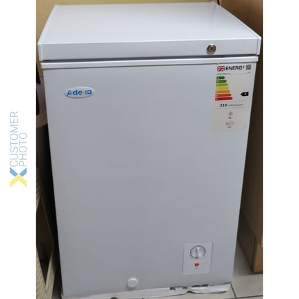 Chest Freezer Solid White Lid 99 Litres |  Bd99