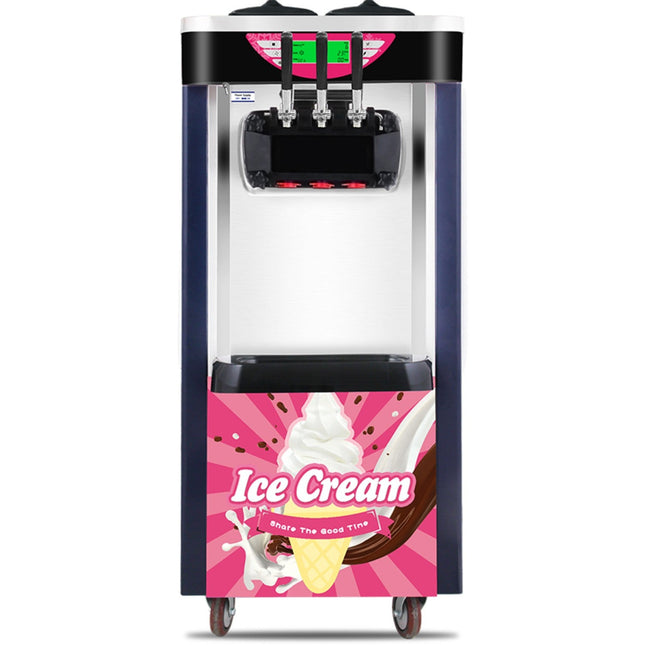 Three Flavour Soft Serve Ice Cream &Amp; Frozen Yoghurt Machine 30 36 L/H |  Bj328 C