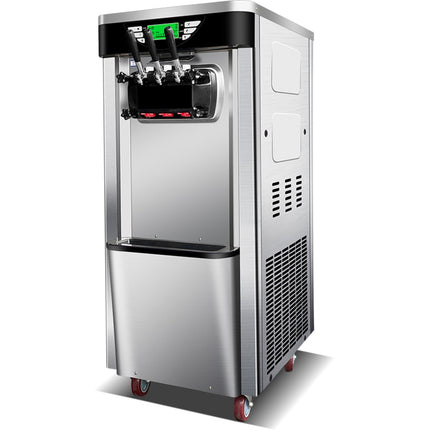 Three Flavour Soft Serve Ice Cream &Amp; Frozen Yoghurt Machine With Air Pump Function 18 20 L/H |  Bjh219 Ce
