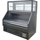 Wall Cabinet Multi Deck Refrigerator Night Curtain Black 1200x800x1175mm | Bluel236