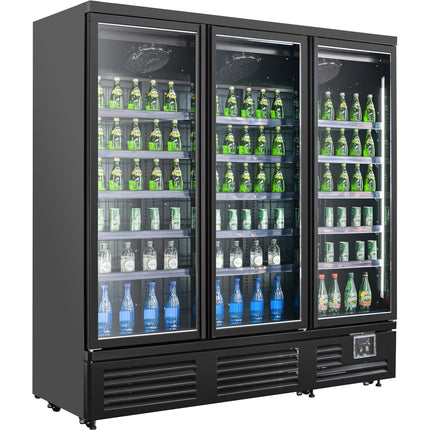 Commercial Triple Door Display Showcase Refrigerator 1890x730x1980mm | Bluel306