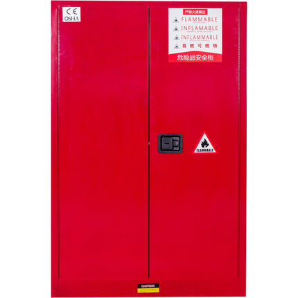45 Gallon / 170 Litre Flammable Safety Coshh Cabinet 1090x460x1650mm | Br45