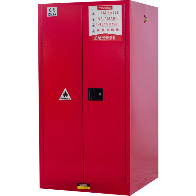60 Gallon / 170 Litre Flammable Safety Coshh Cabinet 860x860x1650mm | Br60